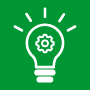 Technik_Icon_Gruen_Gluehbirne